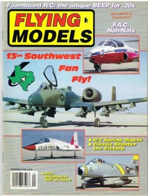 FLYING MODELS Magazine April 1996 Electra: CL Classic Stunter - Image 1 of 2