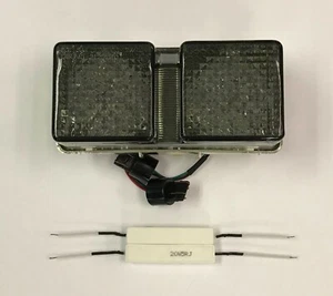 00-06 Honda RC51 LED SMOKE Taillight Tail Light Integrated Signals Rear Brake - Foto 1 di 8