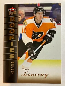 2016-17 Fleer Showcase Ultra Rookies - TRAVIS KONECNY #U9 RC Rookie /599 Insert - Picture 1 of 1