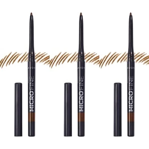 Avon Micro Fine Twist Up Brow Definer Pencil 0.13g | DARK BROWN | Set of 3 - Picture 1 of 16