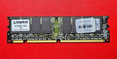 Vintage Kingston KTC6611-64-CE 64MB 100Mhz DIMM SDRAM - NEW - Image 1 of 2