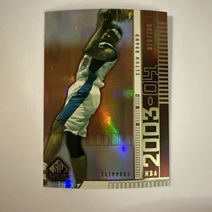 2003-04 Upper Deck SP Signature Edition Gold #35 Elton Brand 018/100 Clippers - Picture 1 of 9