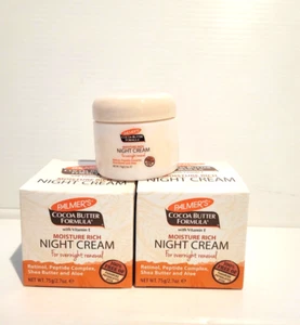 2 X Palmer's Cocoa Butter Formula Moisture Rich Night Cream, 2.70 oz - Picture 1 of 2