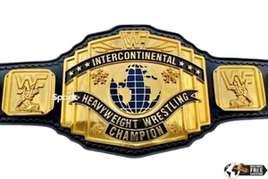 IC Intercontinental Wrestling Championship Belt Replica CNC HD 6mm Zinc Metal - Picture 1 of 7