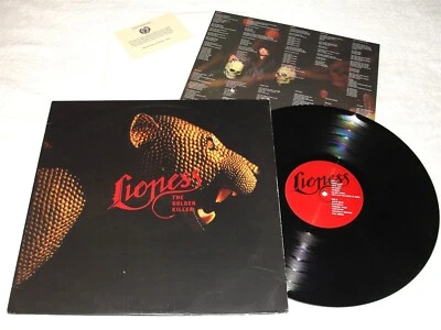 Lioness "The Golden Killer" 2012 Hard Rock LP, Nice NM-!, Orig New Romantic,180g - Image 1 of 2