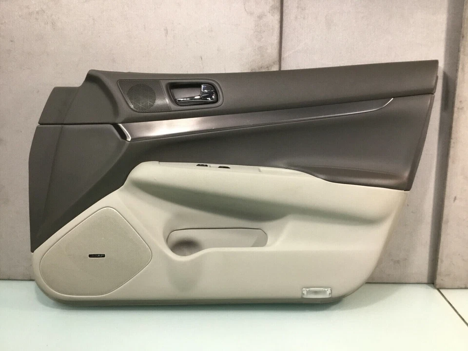 Panel de moldura interior de puerta delantera derecha Infiniti G37 sedán 12-13 OEM E P Foto 1 de 4
