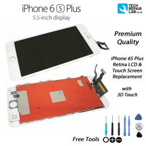 NEW iPhone 6S Plus Replacement Retina LCD & Digitiser with 3D Touch - WHITE - Zdjęcie 1 z 4