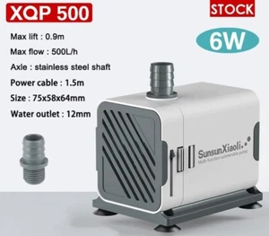 MULTI-FUNCTION SUBMERSIBLE WATER PUMP ADJUSTABLE FLOW FISH TANK AQUARIUM - Imagen 1 de 14