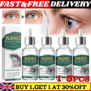 Nano Eye Drops Serum, Natural Nano Lubricant Eye Drops for Dry Eye Presbyopia - Picture 1 of 13