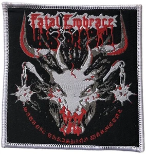 FATAL EMBRACE - Satanic Thrashing Warmetal - 10,3 x 9,9 cm - Patch - 169196 - Imagen 1 de 1