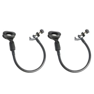 2 Pcs Mikrofonständer Mikrofonschlauchhalter Mikrofonhalterungsclip - Zdjęcie 1 z 12