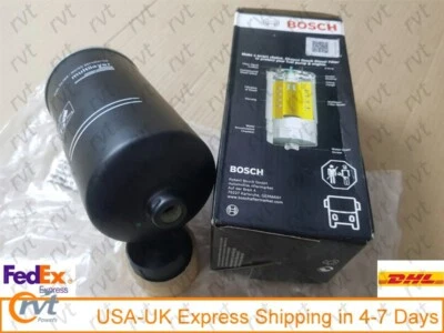 ​GENUINE BOSCH F002H22025 FUEL FILTER FOR HM WHEEL LOADER 2021/ Z BAR F002H22012 - Image 1 of 4