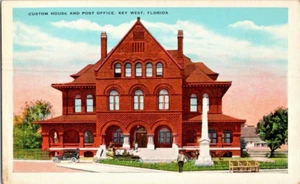 Key West Florida custom house and post office unposted postcard a95 - Picture 1 of 2