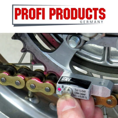Kettenfluchttester Testgerät CAT-LINE PROFI PRODUCTS L-CAT Linienlaser 12 mm - Bild 1 von 4