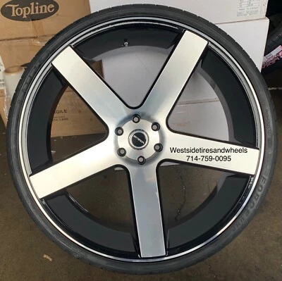 RUEDAS DE MÁQUINA 28” STRADA PERFETTO NEGRAS LLANTAS YUKON SIERRA NEUMÁTICOS SILVERADO TAHOE Foto 1 de 4