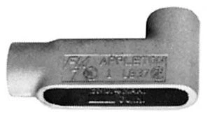 Appleton LB47, corpo de saída de conduíte, corpo 1 1/4 Fm7, 1 PC - Imagem 1 de 1