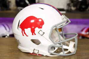 Buffalo Bills Riddell Speed Authentic Helm - 1965-1973 Throwback - Bild 1 von 5