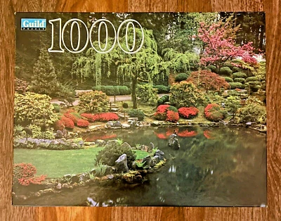 JARDÍN JAPONÉS, Portland, Oregon Vintage Gremio 1000 Piezas Puzzle 4710-12 NUEVO Foto 1 de 4