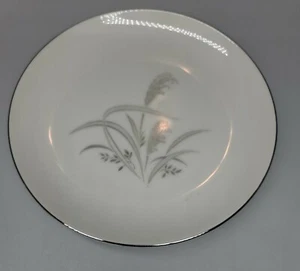 Wentworth China Japan Silver Wheat Pattern Bread Plate 6.25" EUC set of 7 - Picture 1 of 4