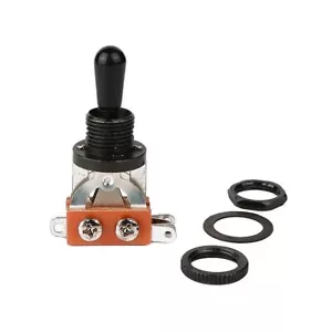 3-Way Toggle Switch Pickup Selector (Black Chrome) - Picture 1 of 1