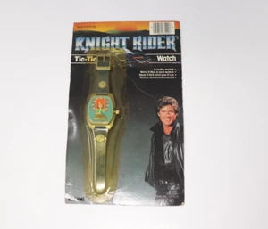 New 1982 Rare Knight Rider Watch Tic-Tic Sealed MOC David Hasselhoff Vintage NOS - Picture 1 of 8