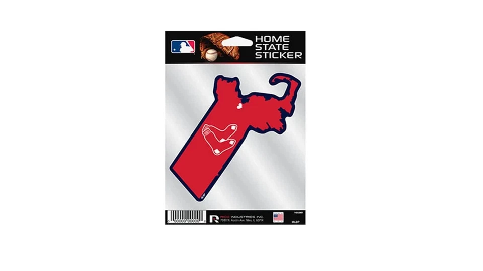 Boston Red Sox MLB Home State Sticker - Image 1 of 1