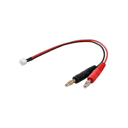 SpeedTek RC Heavy Duty JST-PH 2.0 Charge Lead-Male JST-PH 2.0 to 4mm Banana Plug - Image 1 of 1