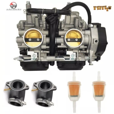 Carburador + colector de admisión para Kawasaki KFX700 KFX 700 2004-2009 2011 Foto 1 de 4