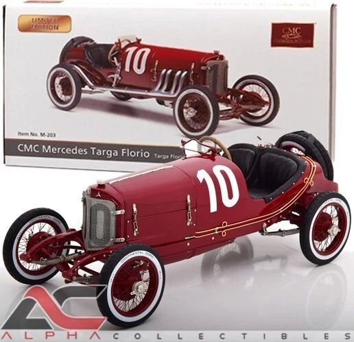 CMC M-203 1:18 MERCEDES BENZ TARGA FLORIO #10 CHRISTIAN WERNER (1924) - Image 1 of 1