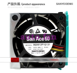 Sanyo 9G0612P1G131 12V 1.54A 4-wire PWM cooling fan 60*60*38 - Picture 1 of 4