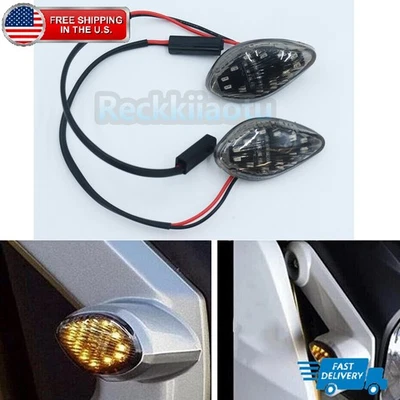Juego de 2 piezas luces intermitentes LED empotrables para Honda Grom 125 2014-2020 Foto 1 de 4