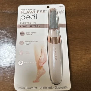 Finishing Touch FLAWLESS PEDI Rotary RECHARGEABLE Pedicure Tool DUAL Speed - Picture 1 of 2