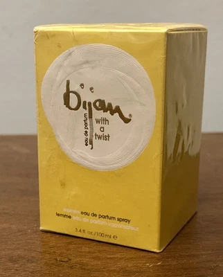 Bijan With A Twist para mujer eau de parfum spray 3,4 OZ. NUEVO RARO NUEVO Caja Sellada Foto 1 de 3