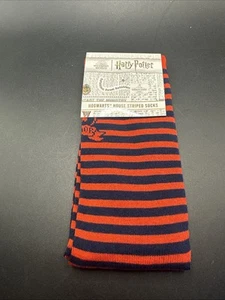 WIZARDING WORLD HARRY POTTER LOOT CRATE HOGWARTS HOUSE STRIPED SOCKS NEW - Picture 1 of 6
