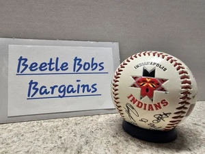 Indianapolis Indianer MiLB Faksimile Team signiert Baseball - Bild 1 von 7