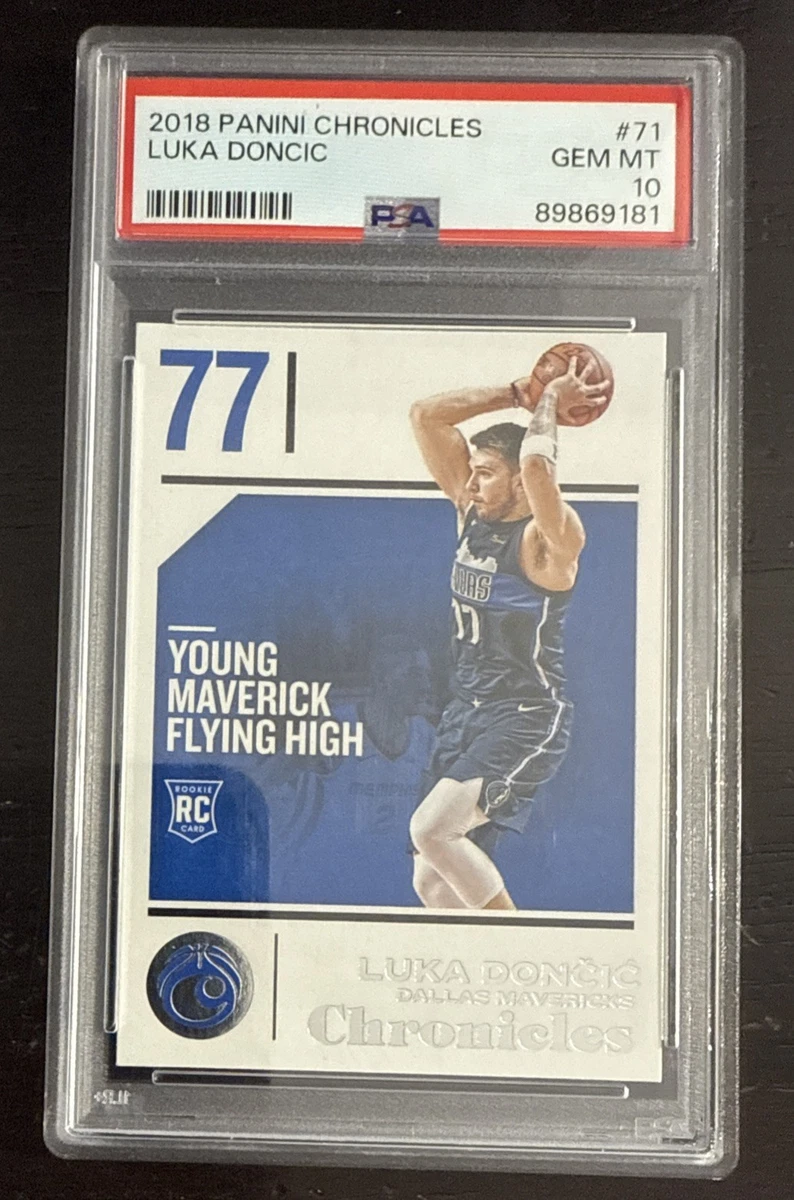 Luka Dončić 10 Graded Basketball Trading Cards & Accessories for