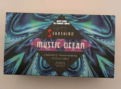 Shashibo Mystic Ocean 2 Magnetic Transforming Puzzle Cubes Artist Series New - Image 1 of 4