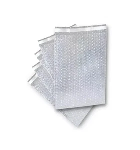50 Pack Bubble Pouches/Bags Protective Mailers Self Seal- 3x5.5"-4x5.5" - 6x8.5" - Picture 1 of 5