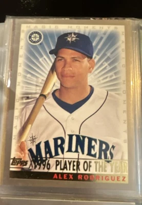 2000 Topps - Magic Moments Alex Rodriguez #479 1996 Player of the Year - Image 1 of 2