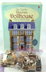 Casa delle bambole vittoriana con una casa dei libri Usborne completa! Sedia, supporto mancante. - Foto 1 di 12