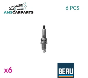 ENGINE SPARK PLUG SET PLUGS Z249 BERU 6PCS NEW OE REPLACEMENT - Picture 1 of 5