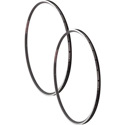 Pack of 2 Velocity A23 Rim - 700, Rim, Black/Silver, 32H, Clincher - Image 1 of 2