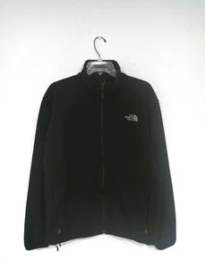 The North Face Men's Windwall 1 Fleece Jacket Size Large Black Full Zip A14U - Picture 1 of 13