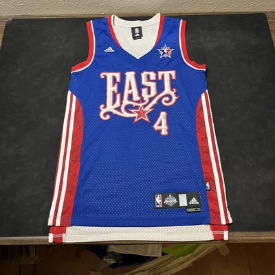 Camiseta deportiva de los Toronto Raptors para hombre pequeña Chris Bosh NBA baloncesto All Star 2008 Adidas Foto 1 de 4