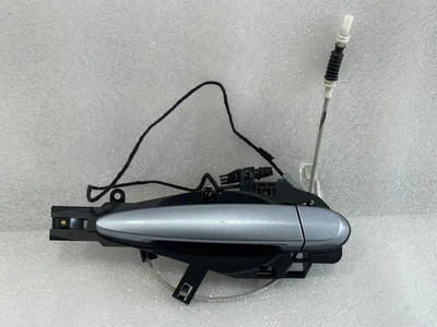 BMW 328i E90 2011 manija de puerta trasera lado del pasajero derecho 896 azul Foto 1 de 4