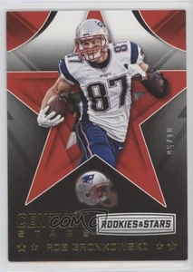 Panini Rookies & Stars Century Stars Gold 2016/10 Rob Gronkowski #2 - Imagen 1 de 3