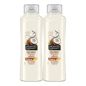 Alberto Balsam Kokosnuss & Litschi Shampoo mit Vitamin B5, 12oz (2er Pack) - Bild 1 von 5