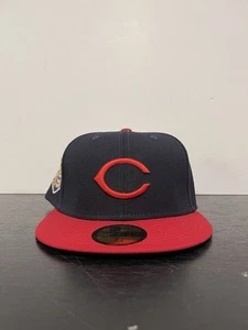 Cincinnati Reds New Era MLB 1940 World Series Patch Pin Fitted Cap Hat 7 1/8 NEW - Picture 1 of 5