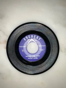 NM- Patsy Cline Hungry For Love / Then You'll Know 45 Everest Picture Sleeve ‘62 - Picture 1 of 2