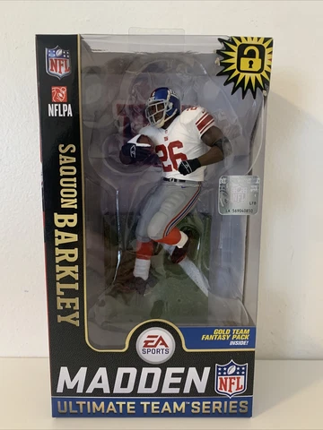 NEW YORK GIANTS SAQUON BARKLEY #26 NFL MADDEN 19 SERIES 2 ACTION FIGURE Cover